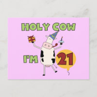 Heilige Kuh Ich bin 21 Geburtstagsgeschenke