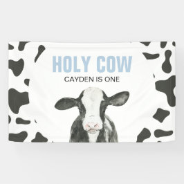 Heilige Kuh Ich bin eine Kuh Print Birthday Banner