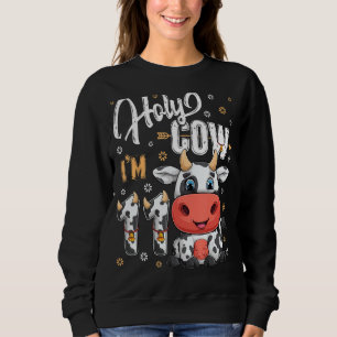 Heilige Kuh Ich bin elf 11 Jahre alte Kuh-Farm The Sweatshirt