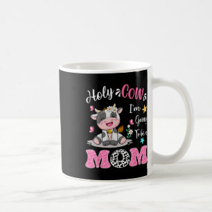 Heilige Kuh ich werde eine Mama Schwangerschaft An Kaffeetasse