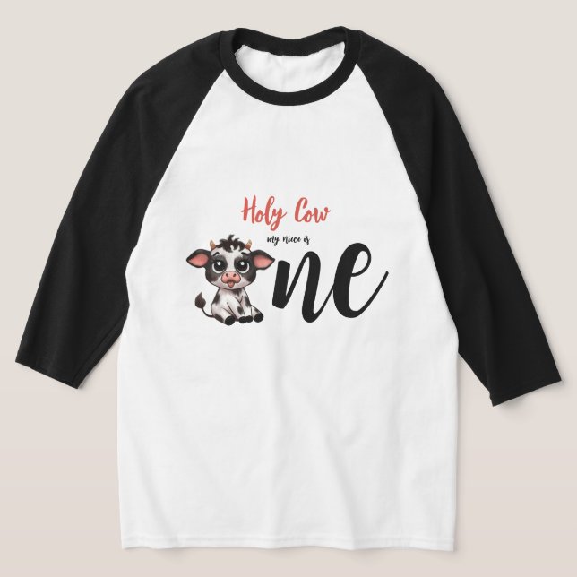 heilige Kuh, meine Nichte ist eine T-Shirt (Ablage )