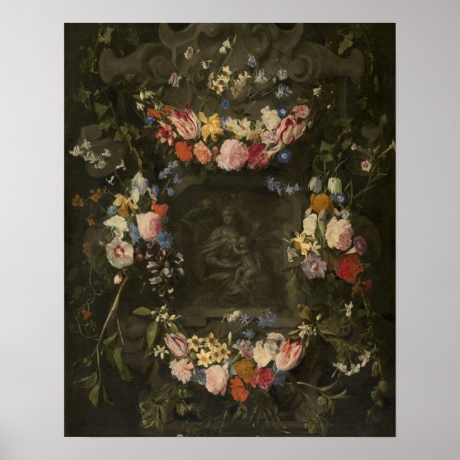Heilige Kunst in der Familie Florenz Poster (Vorne)