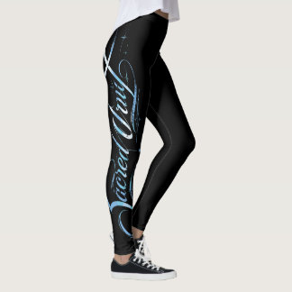 Heilige Leere Himmels-Kalligrafie-Grafik Leggings