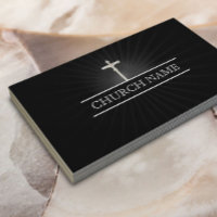 Heilige Lichter Cross Church Visitenkarte
