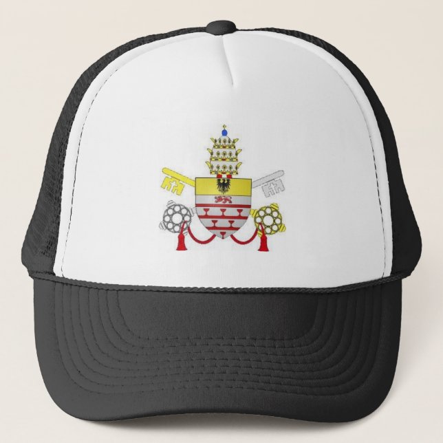 Heilige Liga-Kappe von Papst Bl. Unschuldig XI Truckerkappe (Vorderseite)