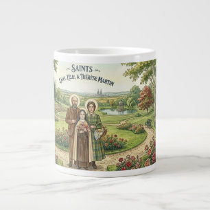Heilige Louis, Zelie & Therese Martin Jumbo-Tasse
