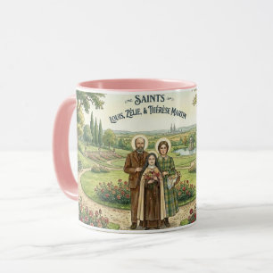 Heilige Louis, Zelie & Therese Martin Tasse