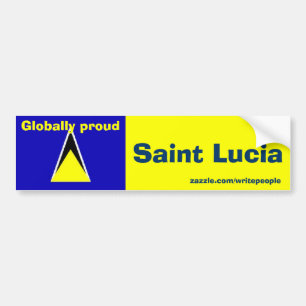 Heilige Lucia Autoaufkleber