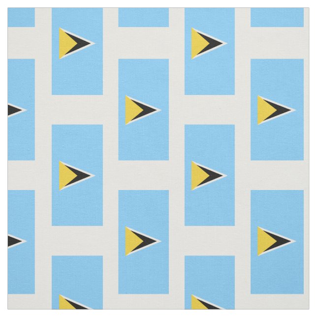 Heilige Lucia-Flagge Stoff (Muster)