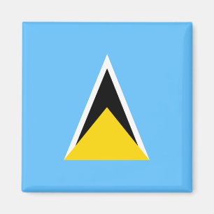 Heilige Lucia-Flaggen-Magnet Magnet