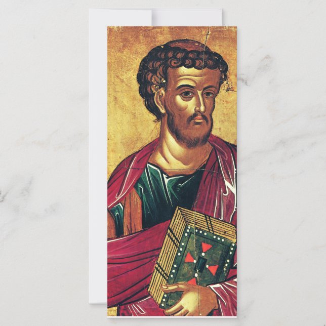 Heilige Luke, die evangelistisch-orthodoxe Ikone (Vorderseite)