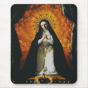 Heilige Margareta Maria Alacoque Mousepad