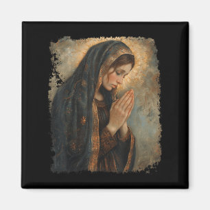 Heilige Maria betende Mutter Jesu Magnet