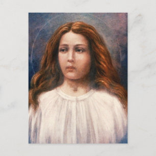 Heilige Maria Goretti Jungfrau Märtyrerin Postkarte