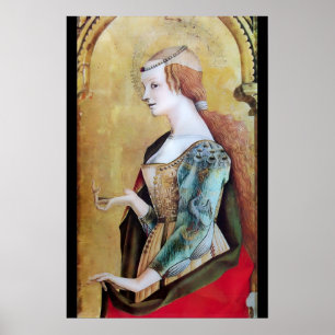 HEILIGE MARIA MAGDALENA 2 Gold,Rot Poster