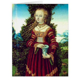 HEILIGE MARIA MAGDALENA ,Braunes Pergament