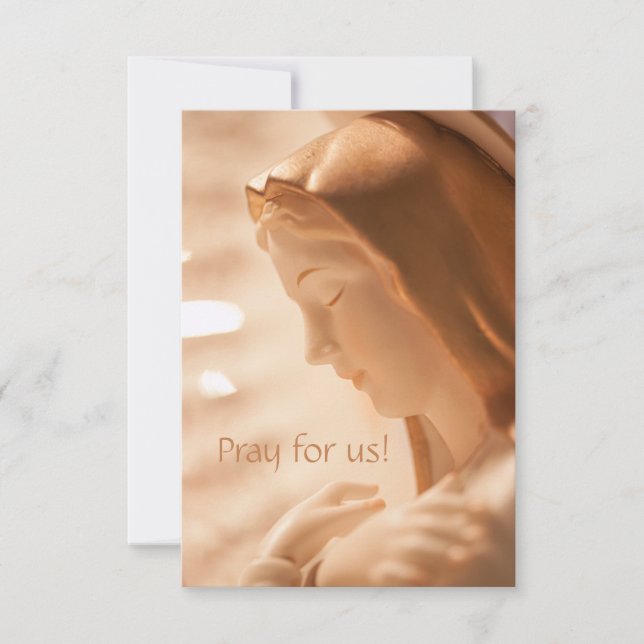 Heilige Mary Card Karte (Vorderseite)