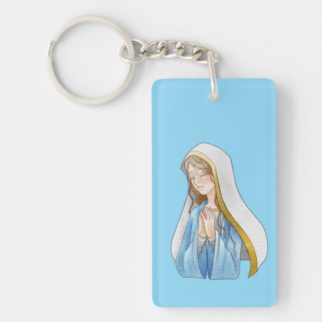 Heilige Mary Schlüsselring (Vorderseite)