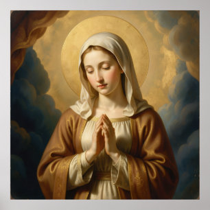 Heilige Mutter Gottes – Göttliche Liebe & Schutz´3 Poster