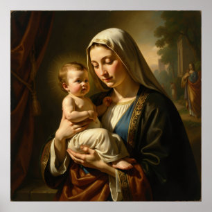 Heilige Mutter Gottes – Göttliche Liebe & Schutz´5 Poster