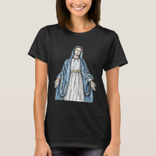 Heilige Mutter Maria Mutter Jesu Vintage Katholisc T-Shirt