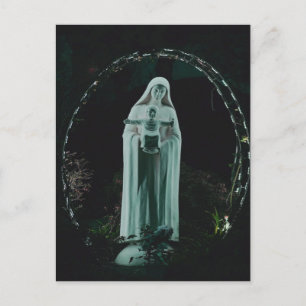 Heilige Mutter Mary und Baby Jesus Christlich Postkarte