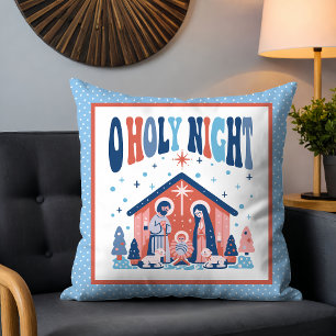 Heilige Nacht Weihnachten Christlich Christmas Kissen
