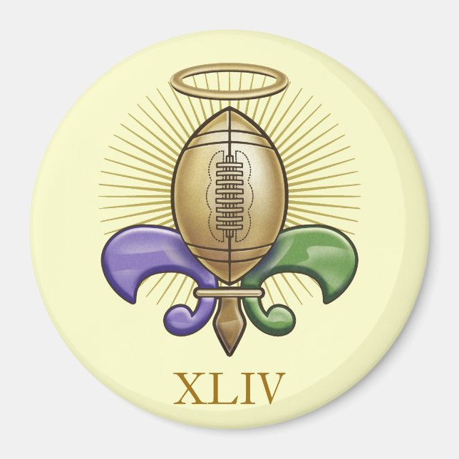 Heilige NOLA-Trophäe (p) Magnet (Vorne)