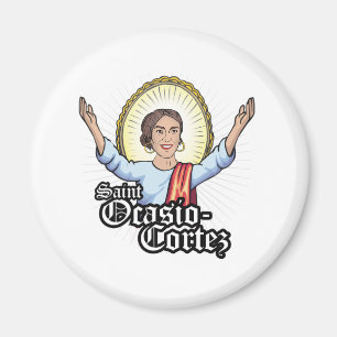 Heilige Ocasio-Cortez Magnet