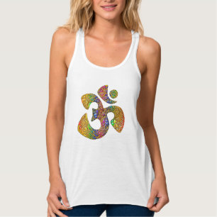 Heilige OM - goldene Ornamente Tank Top