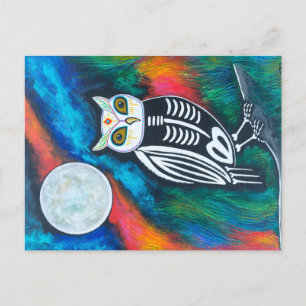 Heilige Owl Postkarte