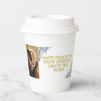 Heilige Perpetua & Heilige Felicitas Pappbecher