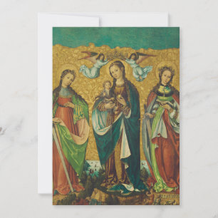 Heilige Perpetua und Felicitas Dankeskarte