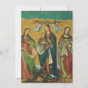 Heilige Perpetua und Felicitas Feiertagskarte