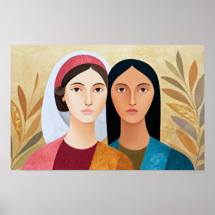 Heilige Perpetua und Felicitas: Treu vereint Poster