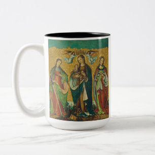 Heilige Perpetua und Felicitas Zweifarbige Tasse
