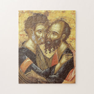Heilige Peter und Paul Orthodox Christlich Icon