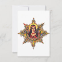 Heilige Philomena Premium-Heiligenbildkarte
