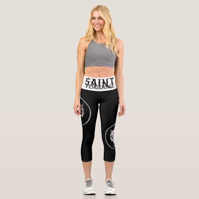 HEILIGE RACHE  CAPRI LEGGINGS (Vorderseite)