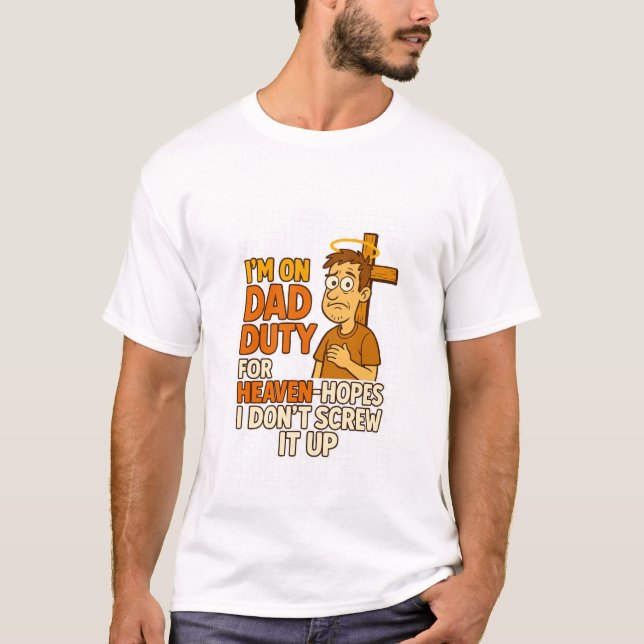 Heilige Raucher! Der beste Vater aller Zeiten - De T-Shirt (Vorderseite)