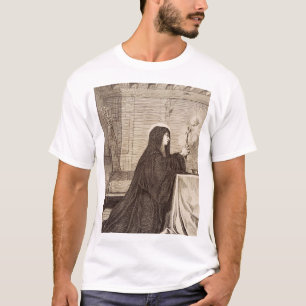 Heilige Scholastika Patronin der Schule T-Shirt