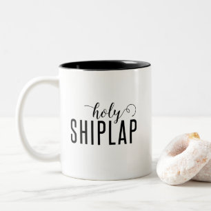 Heilige Shiplap Kaffee-Tasse/Schale Zweifarbige Tasse