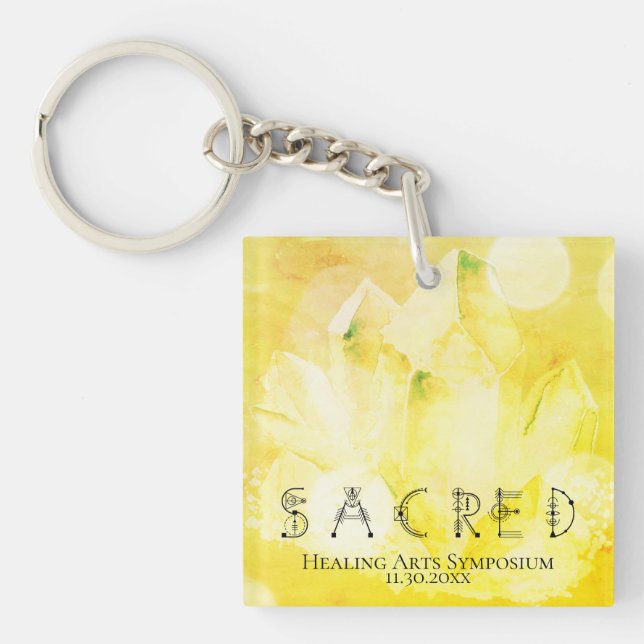 *~* "HEILIGE" SWAG Kristall-Ereignis-Hochzeiten Schlüsselanhänger (Vorderseite)