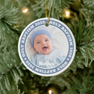 Heilige Taufe Einfache moderne, maßgeschneiderte  Keramik Ornament