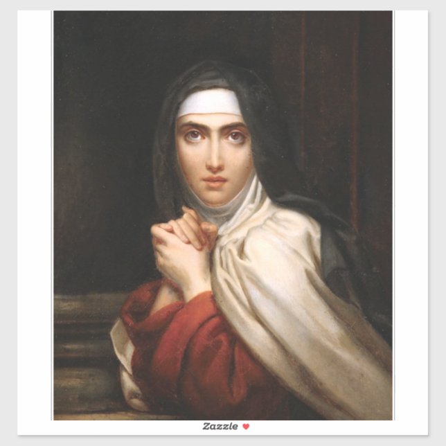 Heilige Teresa Jesu Aufkleber (Blatt)