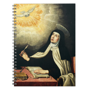 Heilige Teresa von Avila Mystikerin des Feuers Kun Notizblock