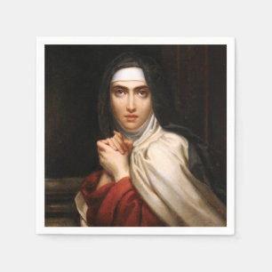 Heilige Teresa von Avila Reformatorin und Lehrerin Serviette