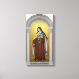 Heilige Therese des Kindes Jesus katholische Karme Leinwanddruck
