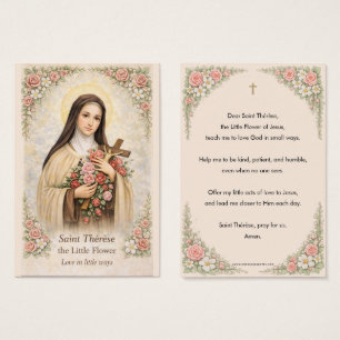 Heilige Therese vom kleinen Blumenkind Gebet