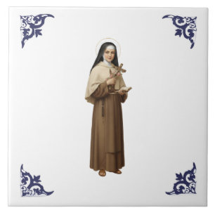 Heilige Therese von Lisieux religiös Fliese